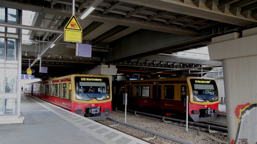 S-Bhf. Ostkreuz Bahnsteig unten