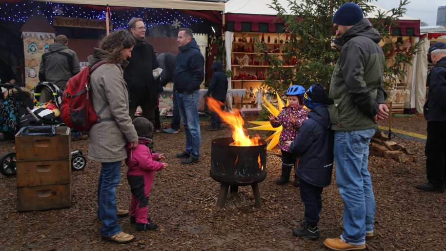 Historische Weihnacht in Friedrichshain