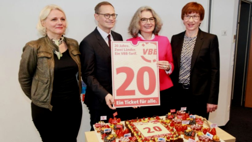 20 Jahre Verkehrsverbund VBB