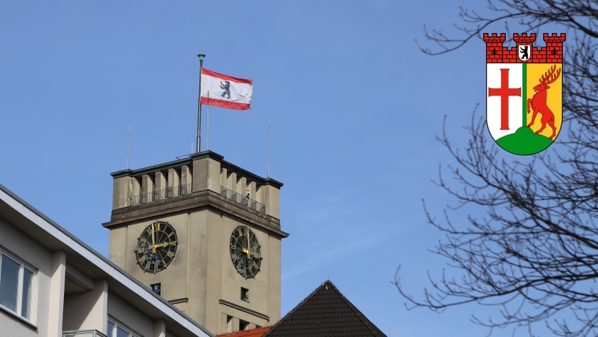 Rathaus Schöneberg im Bezirk Tempelhof-Schöneberg - Foto: tsz