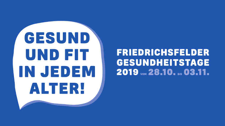 Friedrichsfelder Gesundheitstage 2019