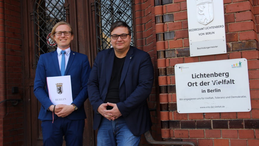 Bezirksstadtrat Kevin Hönicke (SPD)