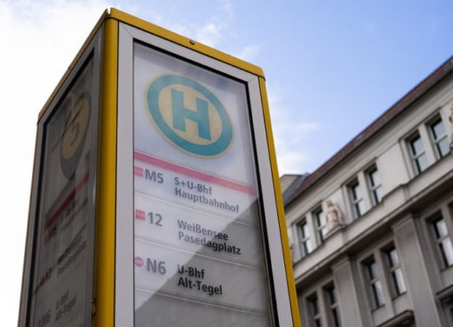 BVG Bushaltestelle