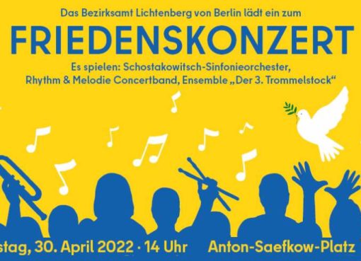 Friedenskomzert mit dem „Schostakowitsch-Sinfonieorchester“