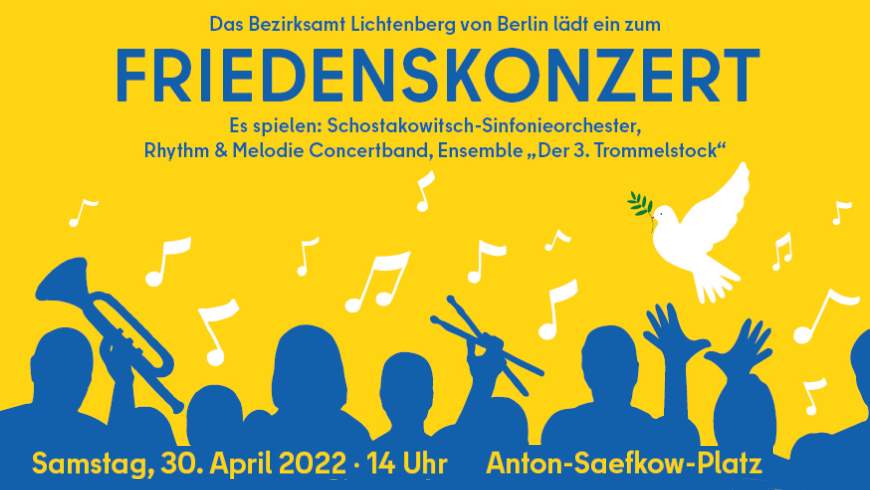 Friedenskomzert mit dem „Schostakowitsch-Sinfonieorchester“