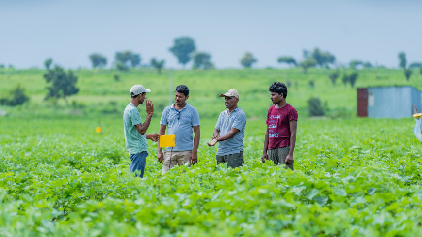 OCA Bauer Ritesh Champalal Dhiran aus Maharashtra - Foto: © Organic Cotton