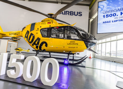 Hubschrauber Typ H135 von Airbus Helicopters