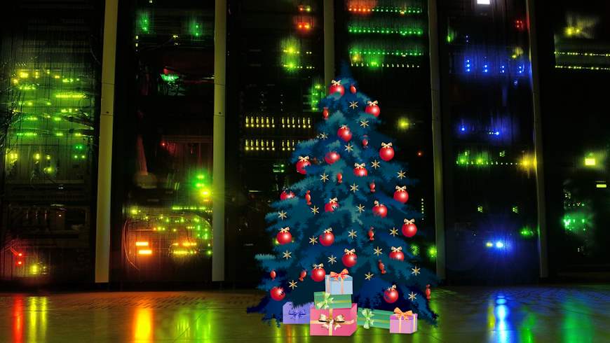 Frohe Weihnachten im DataCenter