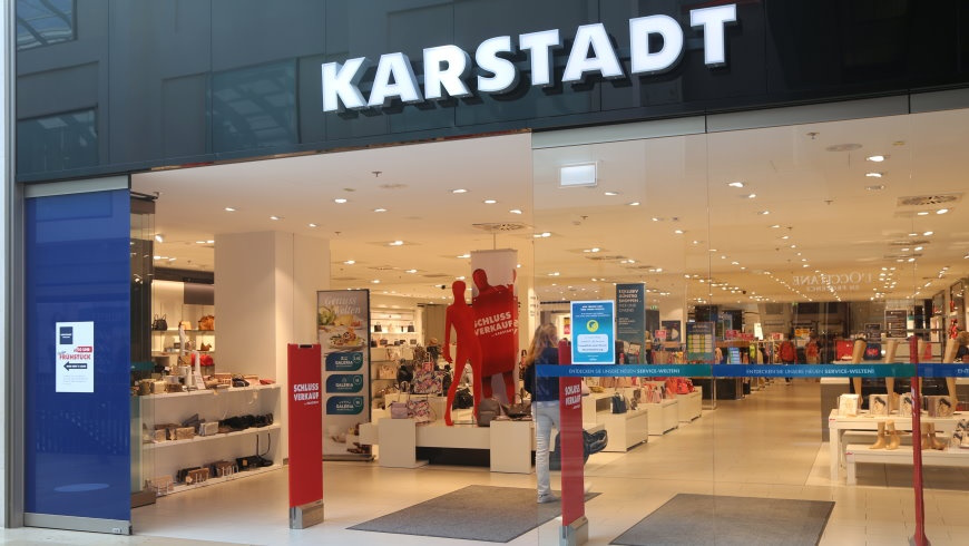 Schlussverkauf bei Karstadt