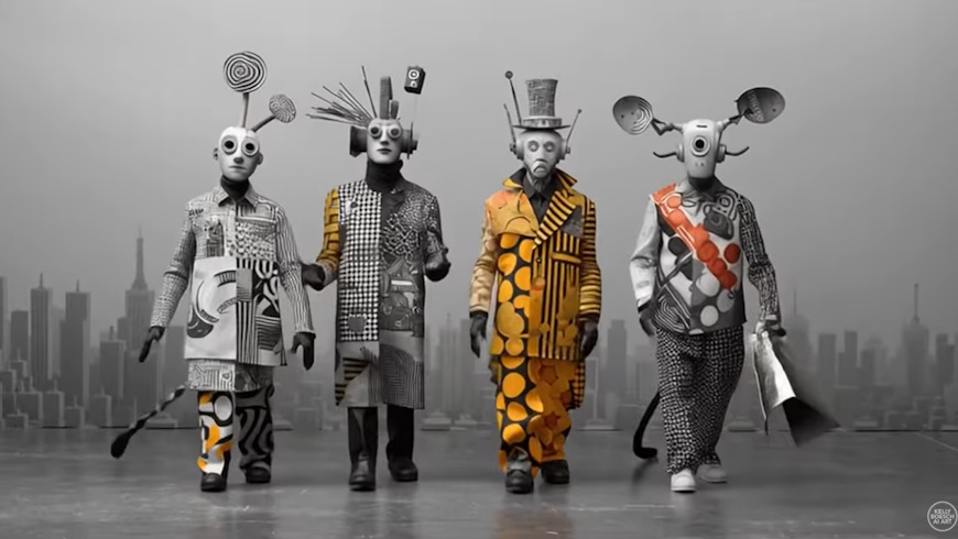 AI Dance Video by Kelley Boesch