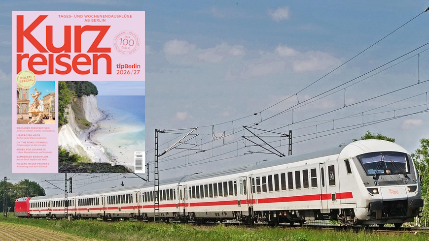 Mit der Bahncard durch Deutschland - Foto: Pixabay, Cover: © Tip Berlin Media Group