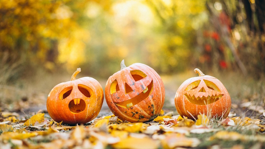 Halloween-Kürbisse